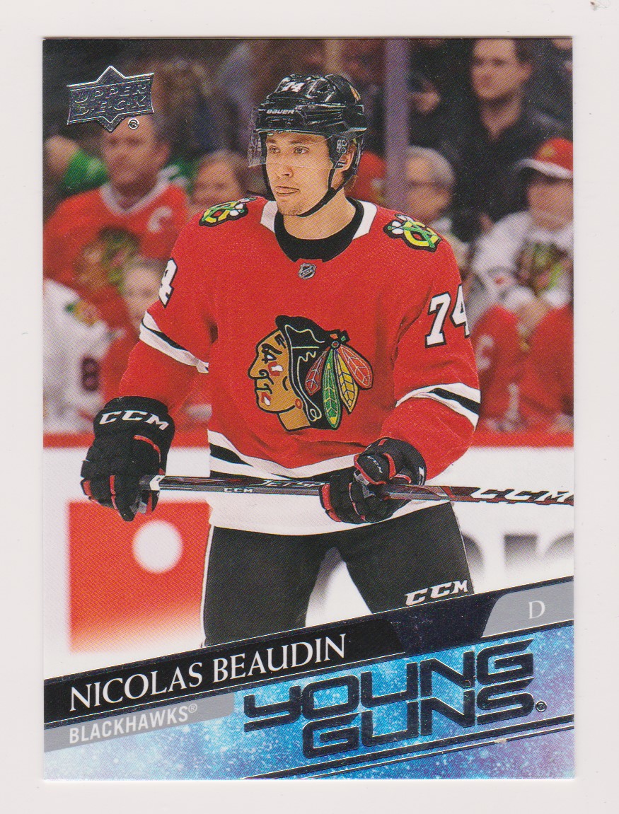 (image for) 2020-21 Upper Deck #226 Nicolas Beaudin YG RC